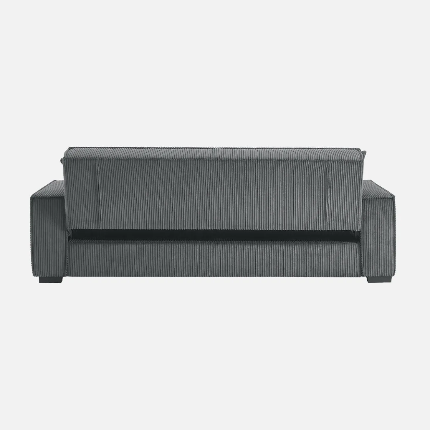 3-Sitzer-Sofa mit Schlaffunktion und Cordbezug