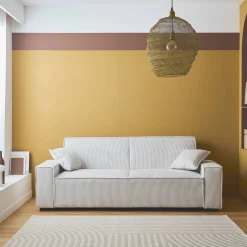 3-Sitzer-Sofa mit Schlaffunktion und Cordbezug