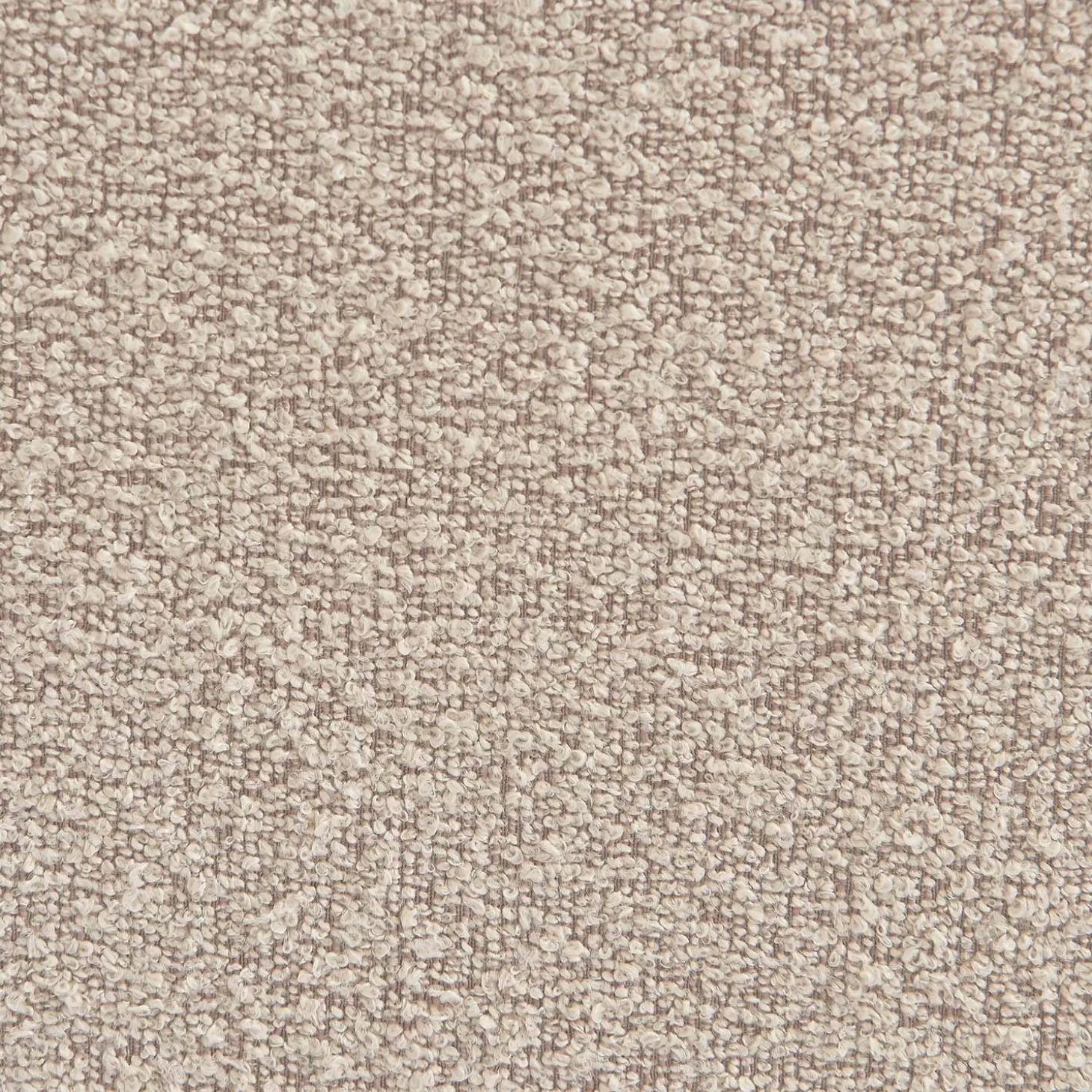 2-Sitzer-Sofa mit Sessel und Hocker, strukturierter Bouclé-Bezug