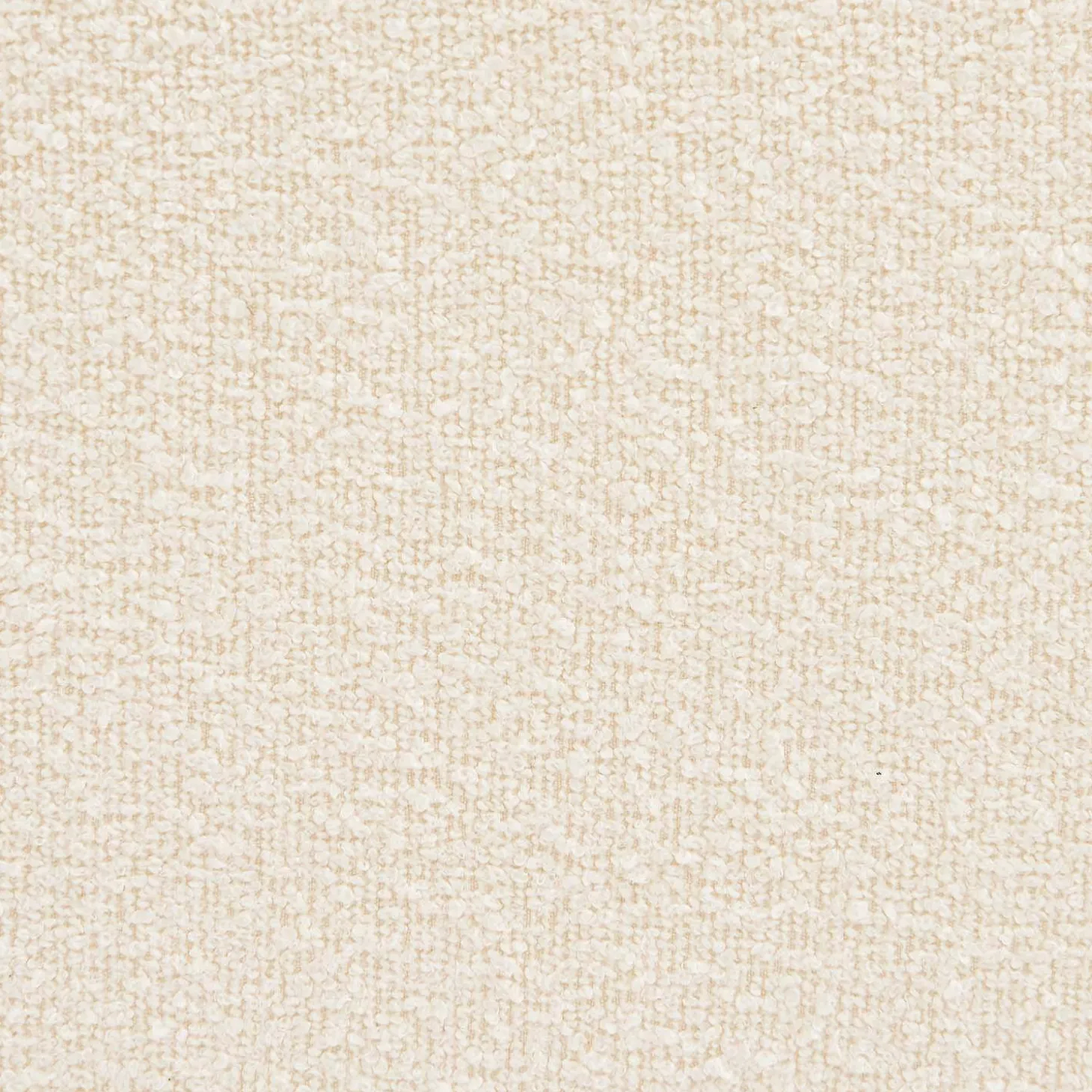 2-Sitzer-Sofa mit Sessel und Hocker, strukturierter Bouclé-Bezug