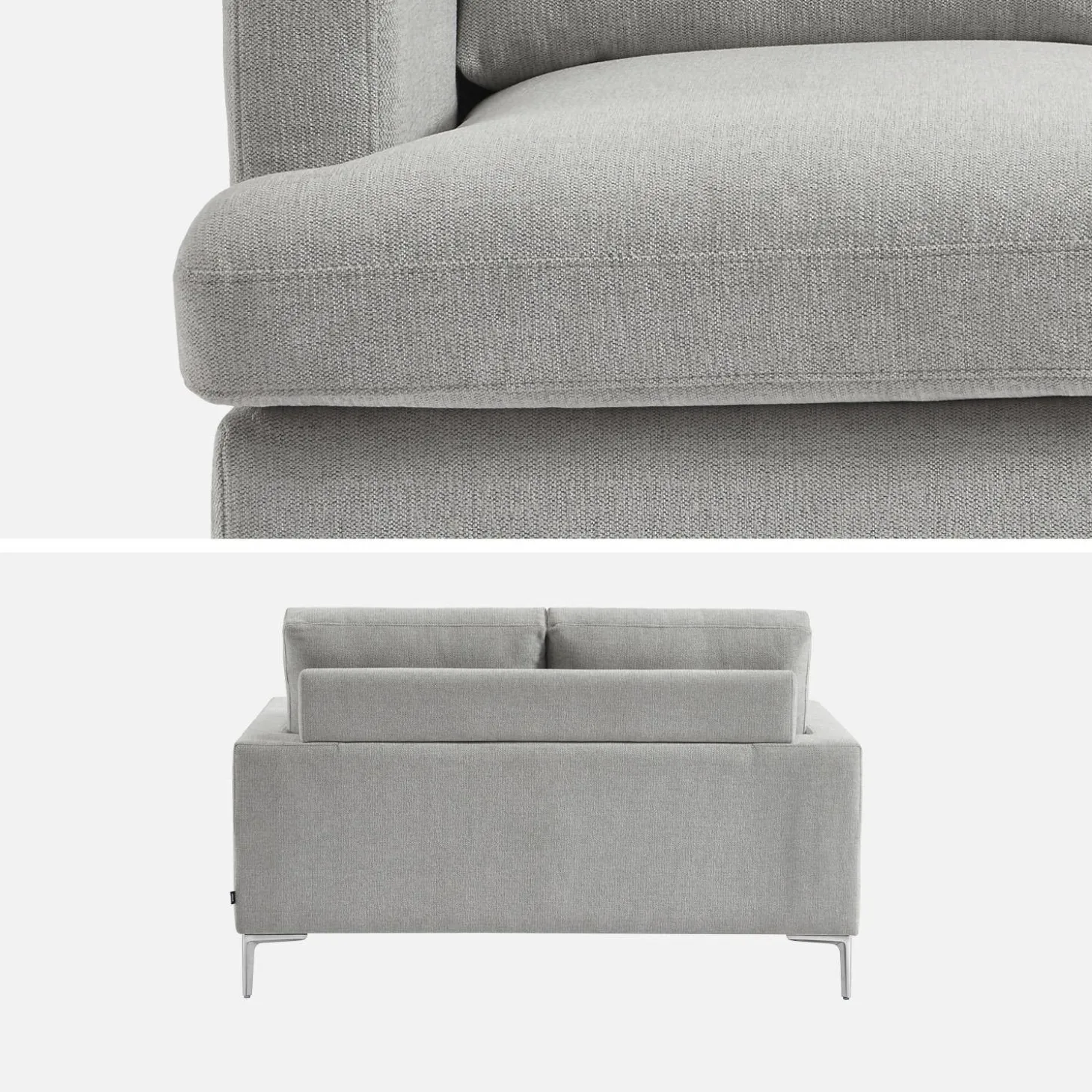 2-Sitzer-Sofa mit Stoffbezug