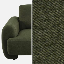 3-Sitzer Sofa mit Stoffbezug