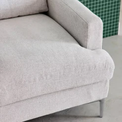 2-Sitzer-Sofa mit Stoffbezug