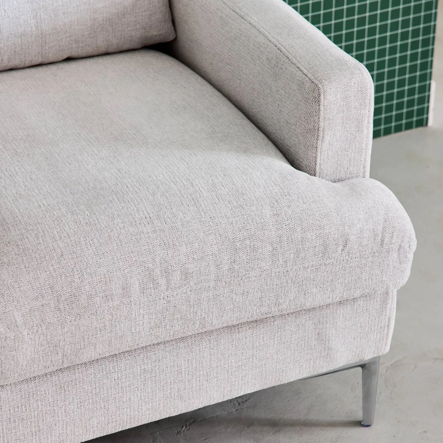 2-Sitzer-Sofa mit Stoffbezug