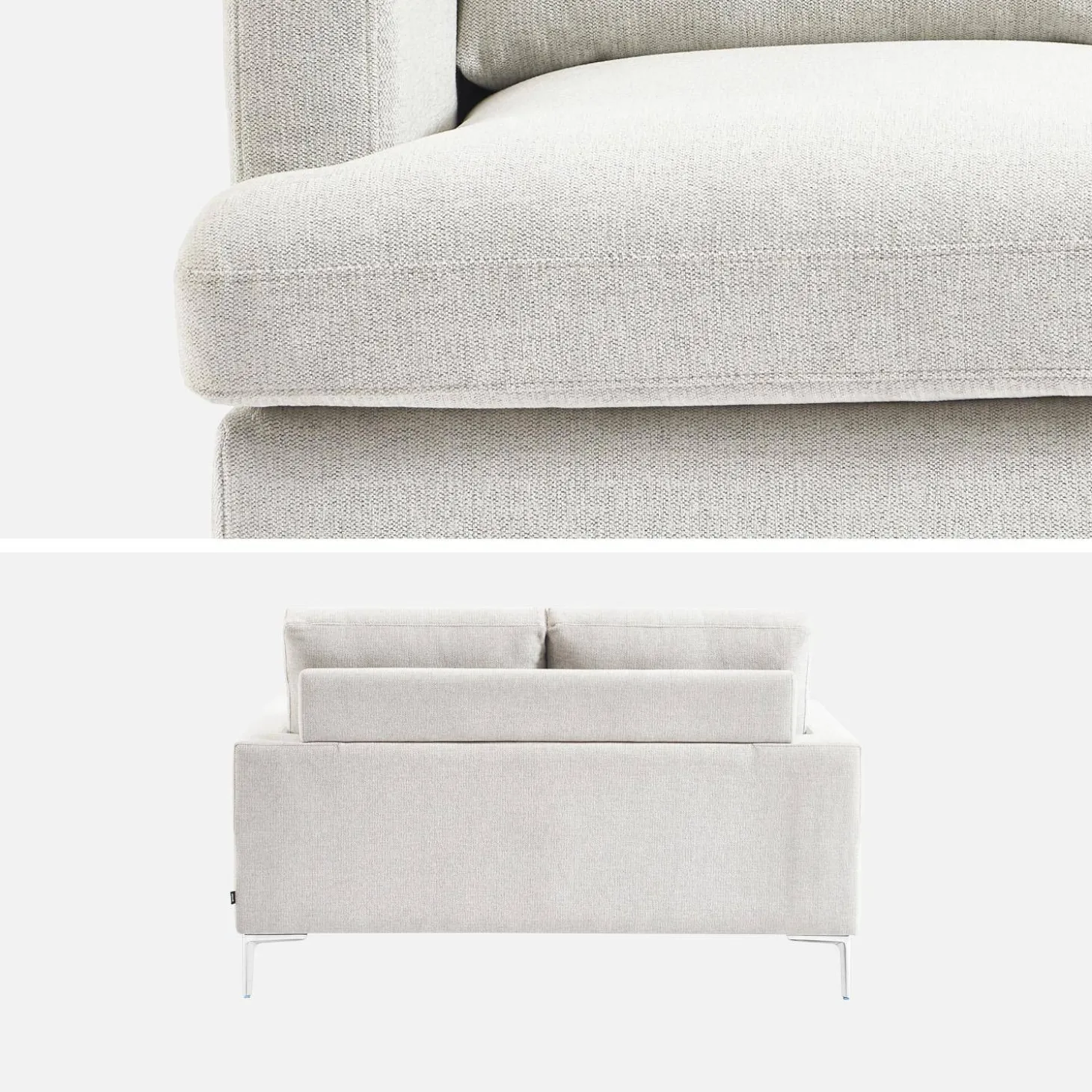 2-Sitzer-Sofa mit Stoffbezug