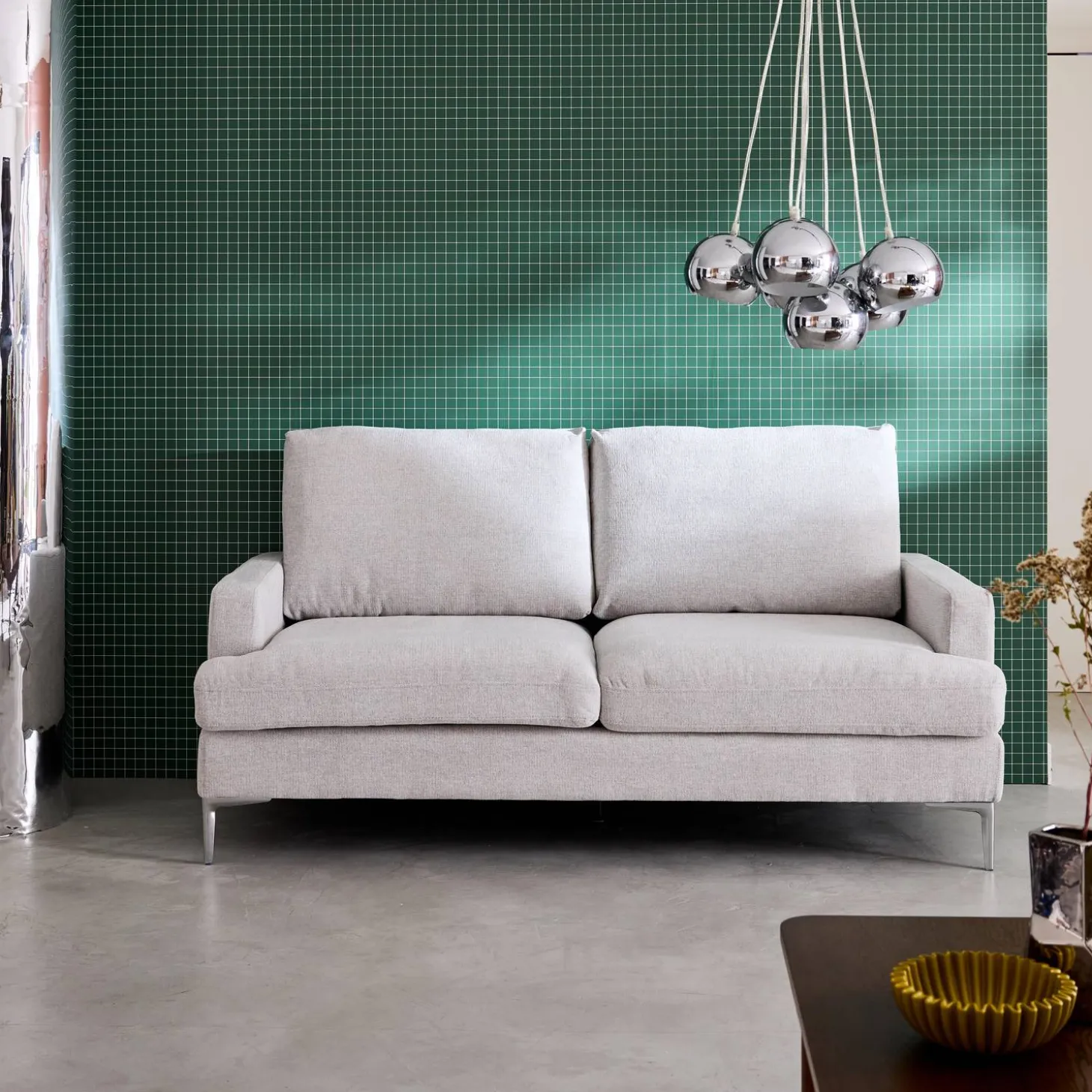 3-Sitzer Sofa mit Stoffbezug