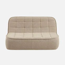 2-Sitzer Sofa mit strukturiertem Bouclé-Bezug