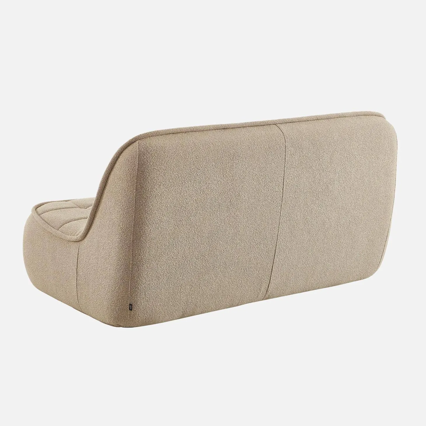 2-Sitzer Sofa mit strukturiertem Bouclé-Bezug