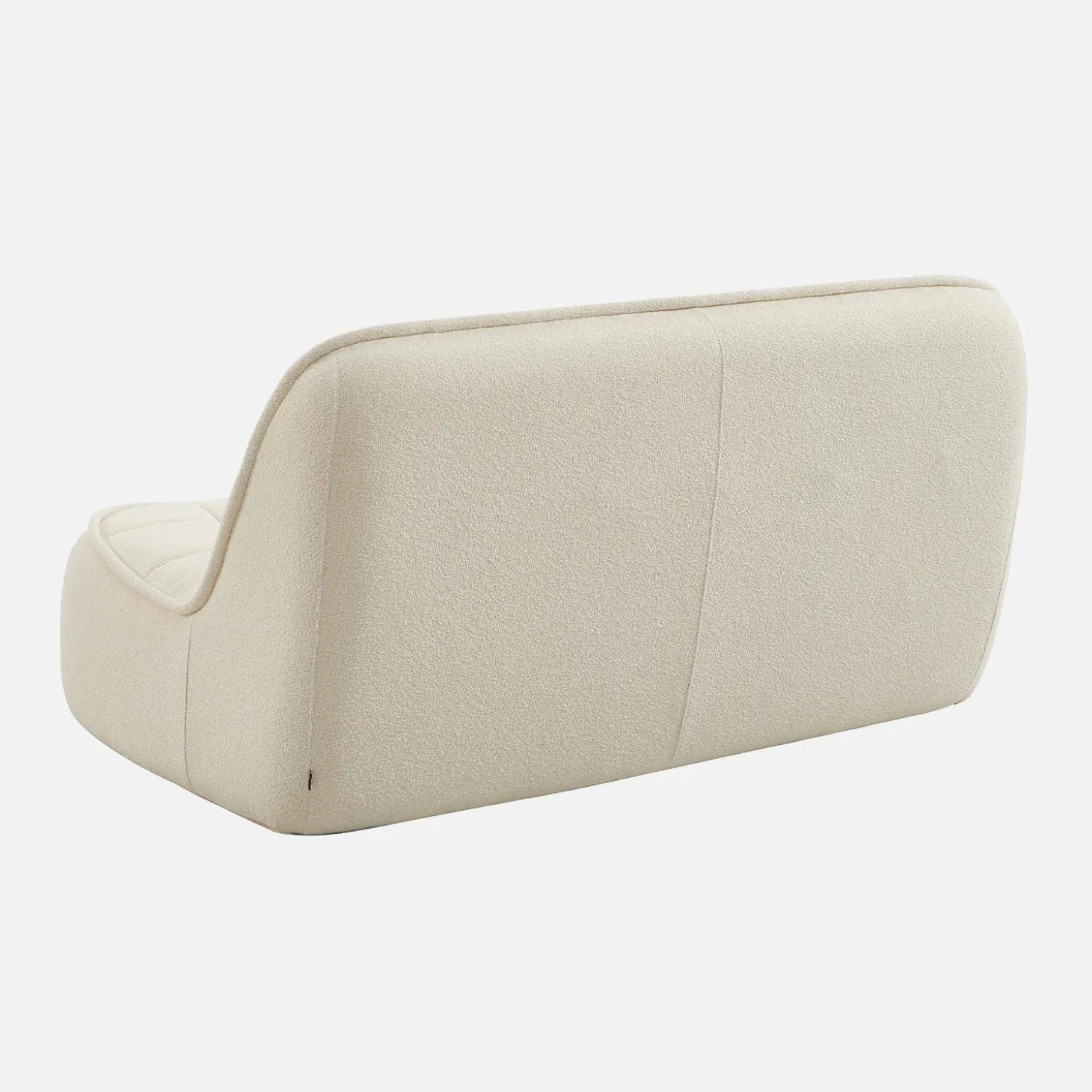 2-Sitzer Sofa mit strukturiertem Bouclé-Bezug