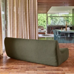 3-Sitzer Sofa mit strukturiertem Bouclé-Bezug