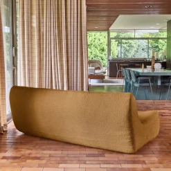 3-Sitzer Sofa mit strukturiertem Bouclé-Bezug