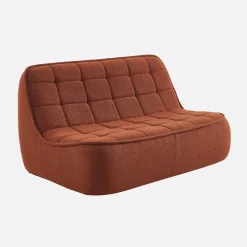 2-Sitzer Sofa mit strukturiertem Bouclé-Bezug