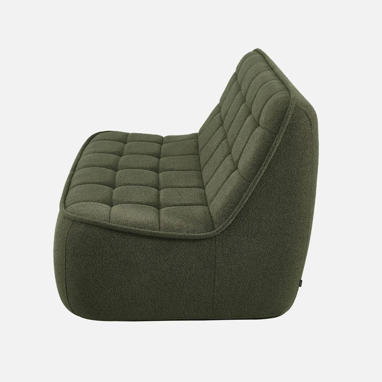 2-Sitzer Sofa mit strukturiertem Bouclé-Bezug