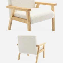 Skandinavischer Kindersessel aus Hevea-Holz