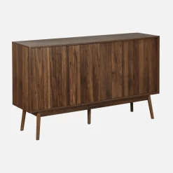 Skandinavisches Sideboard mit Holzdekor B 150 cm