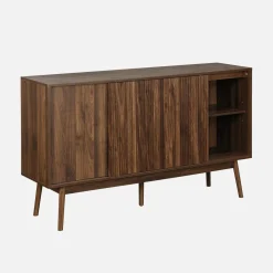 Skandinavisches Sideboard mit Holzdekor B 150 cm