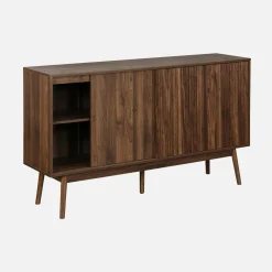 Skandinavisches Sideboard mit Holzdekor B 150 cm