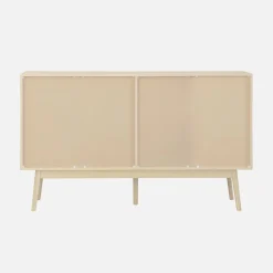 Skandinavisches Sideboard mit Holzdekor B 150 cm