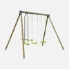 Spielgerüst mit Schaukeln, 1 Wippen-Schaukel