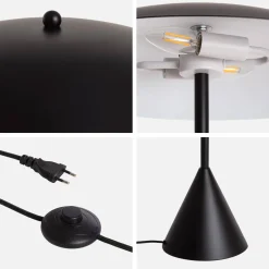 Stehlampe aus Metall für Indoor Ø50cm
