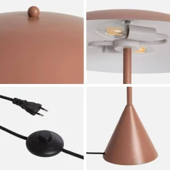 Stehlampe aus Metall für Indoor Ø50cm