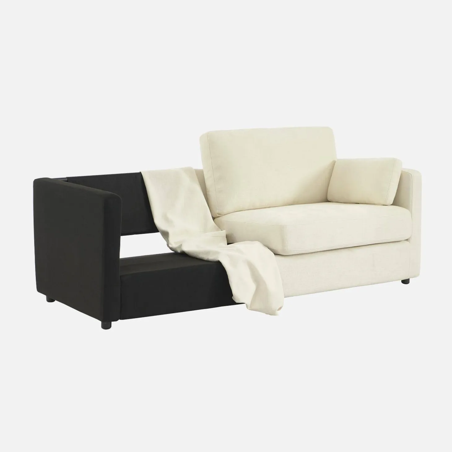Stoffbezüge für 3-Sitzer-Sofa Neo