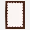 Teppich für Innenräume, rosa und braun