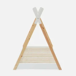 Tipi-Kinderbett 90 x 190 cm Kiefernholz mit Lattenrost