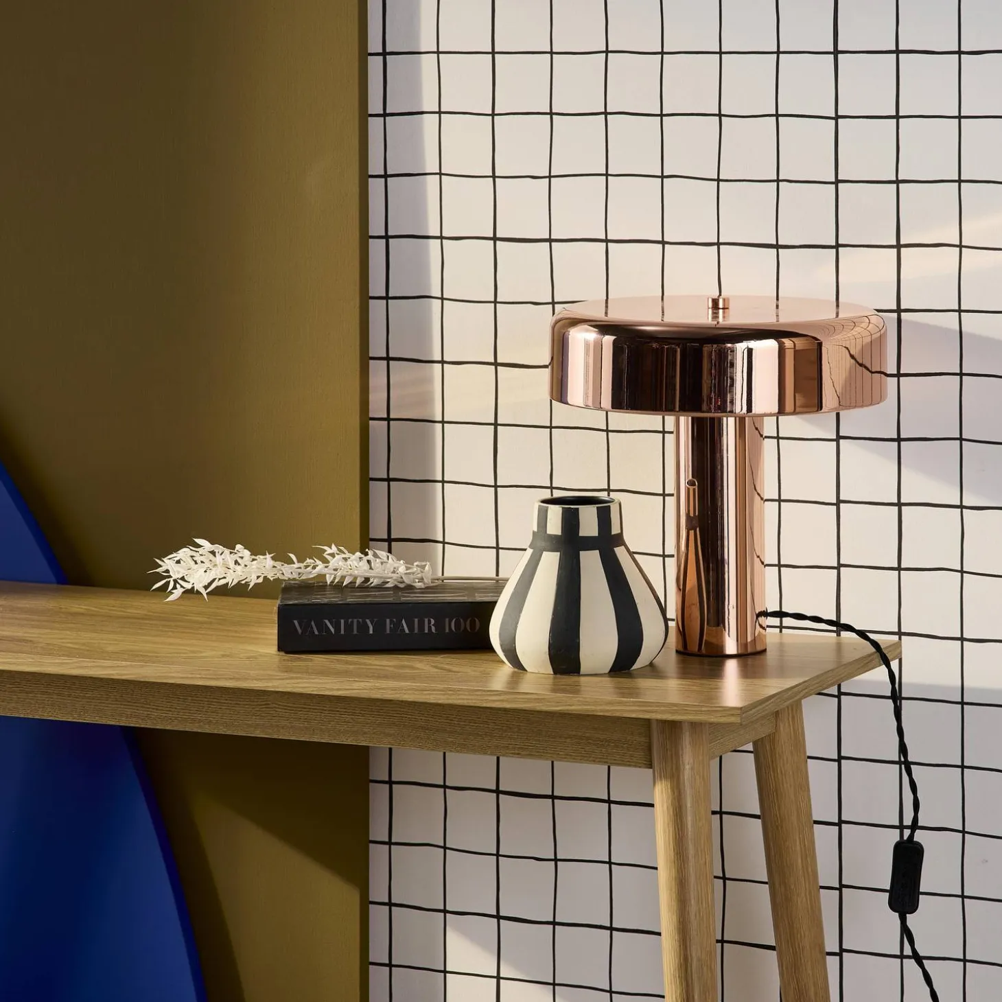Tischlampe für Indoor aus Metall Ø 30 cm