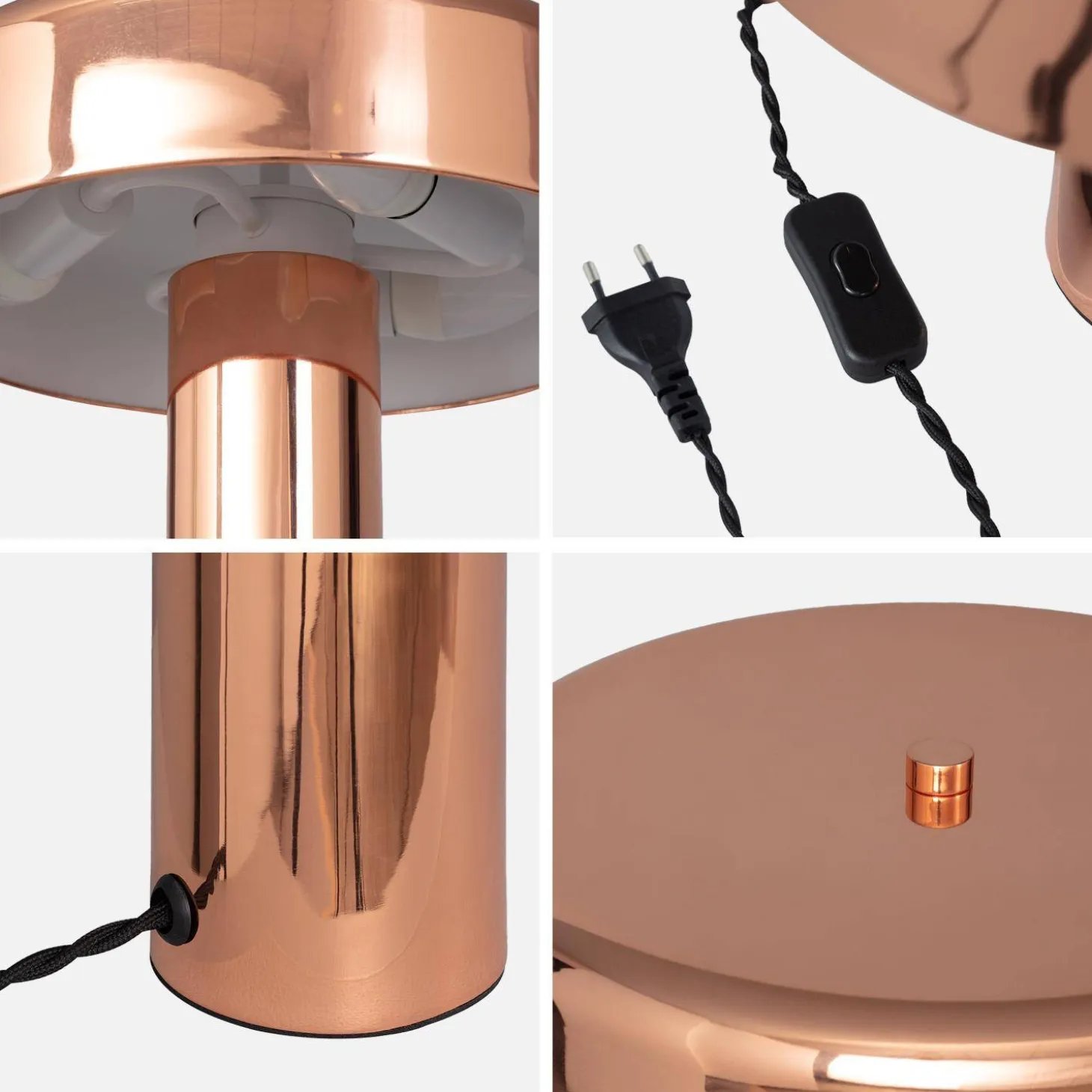 Tischlampe für Indoor aus Metall Ø 30 cm