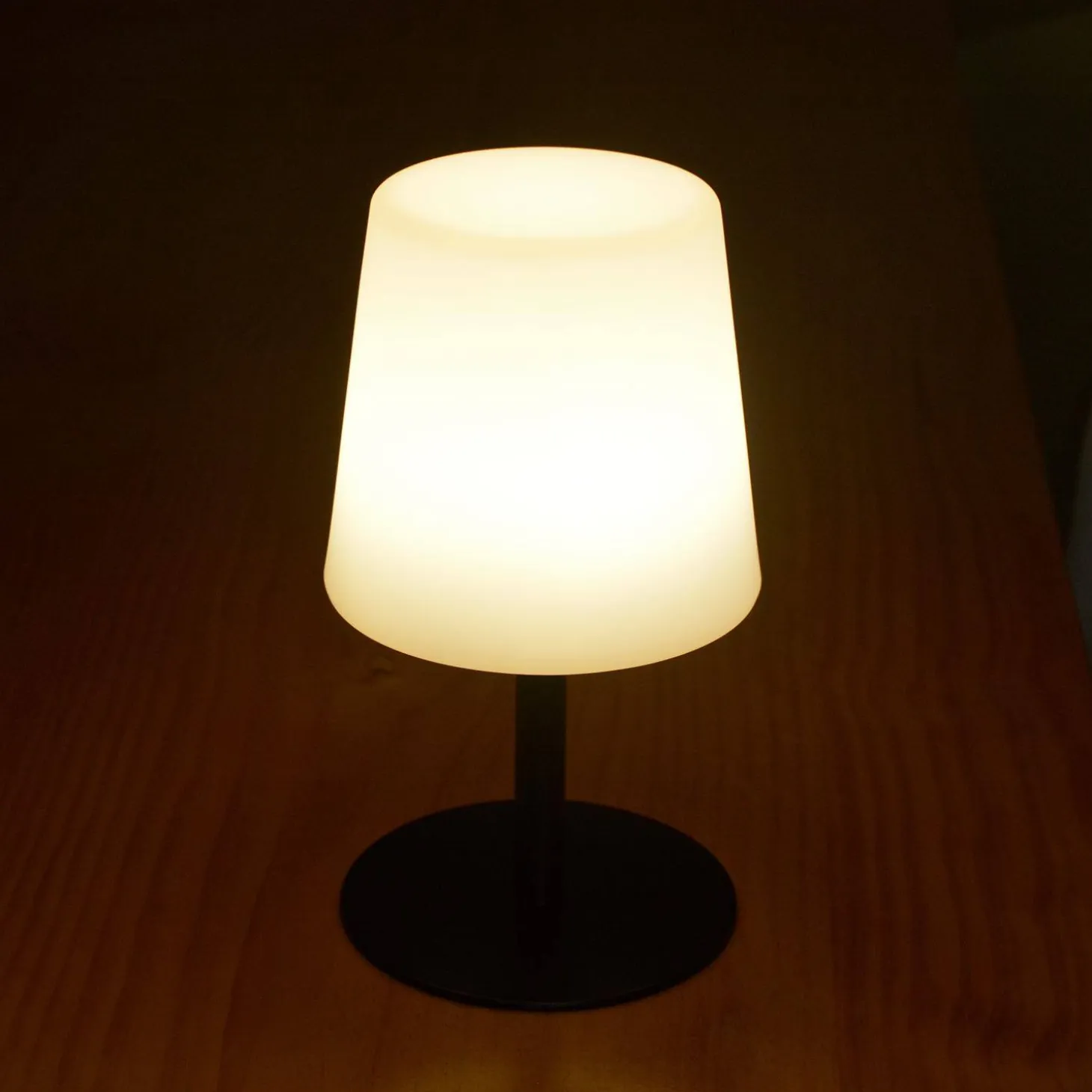 TISCHLAMPE LED 28CM Ø 16CM - LAMPADA S COLOR