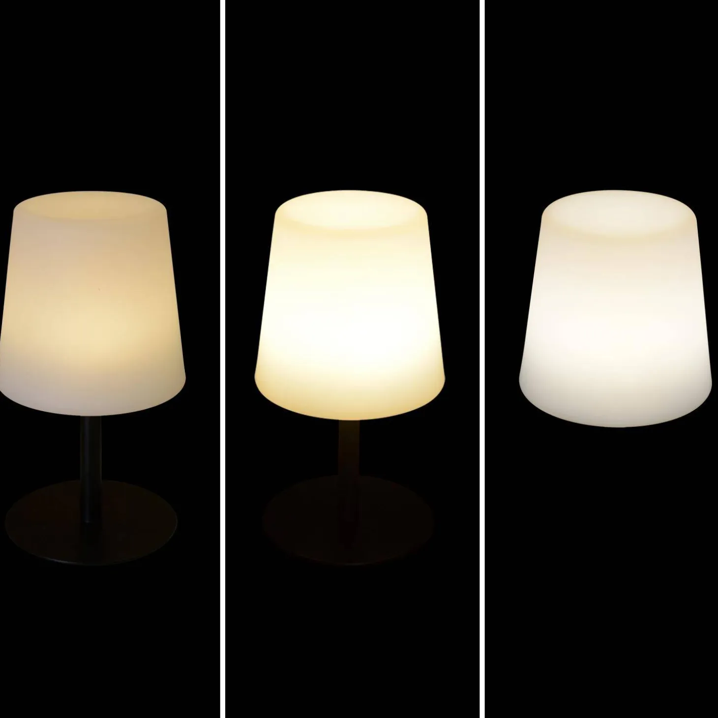 TISCHLAMPE LED 28CM Ø 16CM - LAMPADA S COLOR