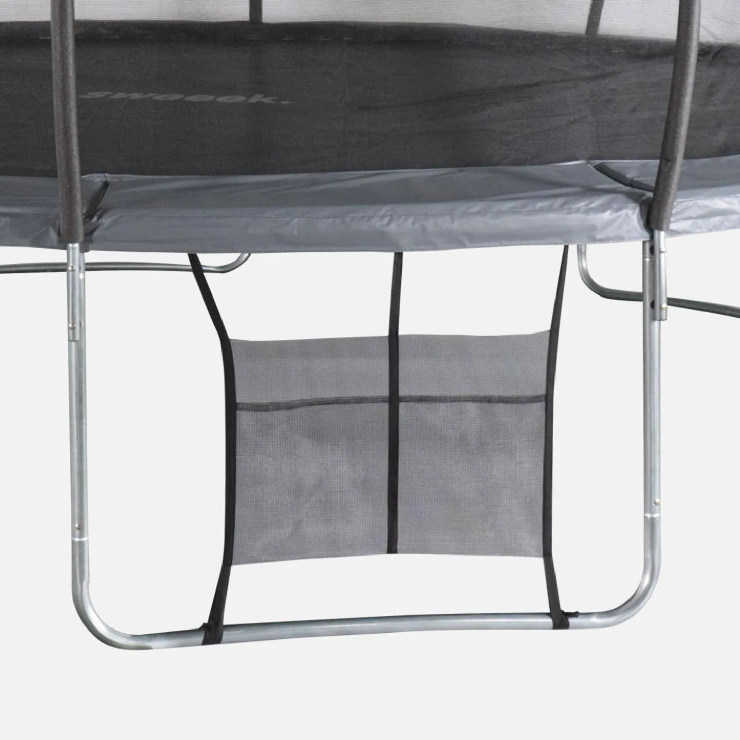 Trampolin 490cm, internes Sicherheitsnetz und Zubehör