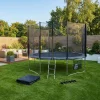 Trampolin Ø490cm mit Sicherheitsnetz und Zubehör