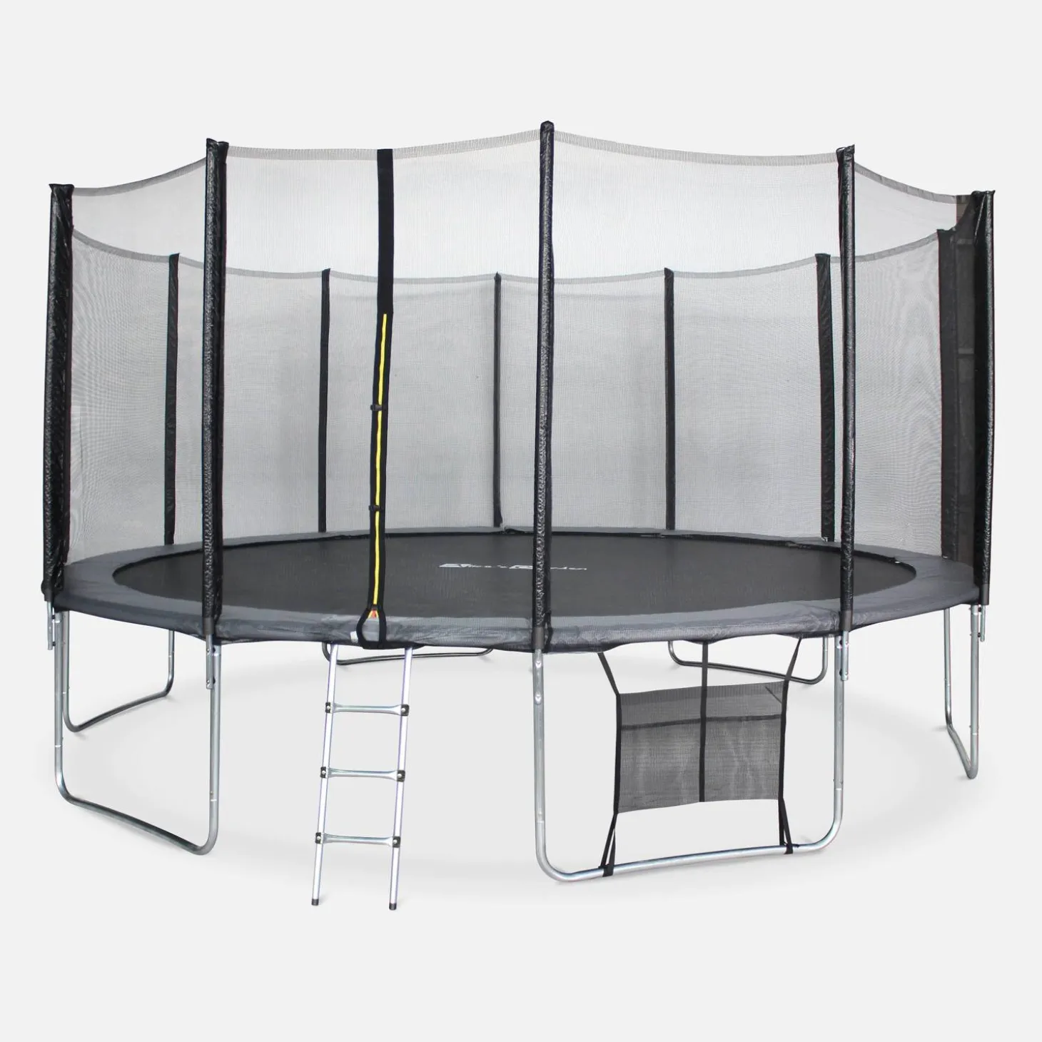 Trampolin Ø490cm mit Sicherheitsnetz und Zubehör