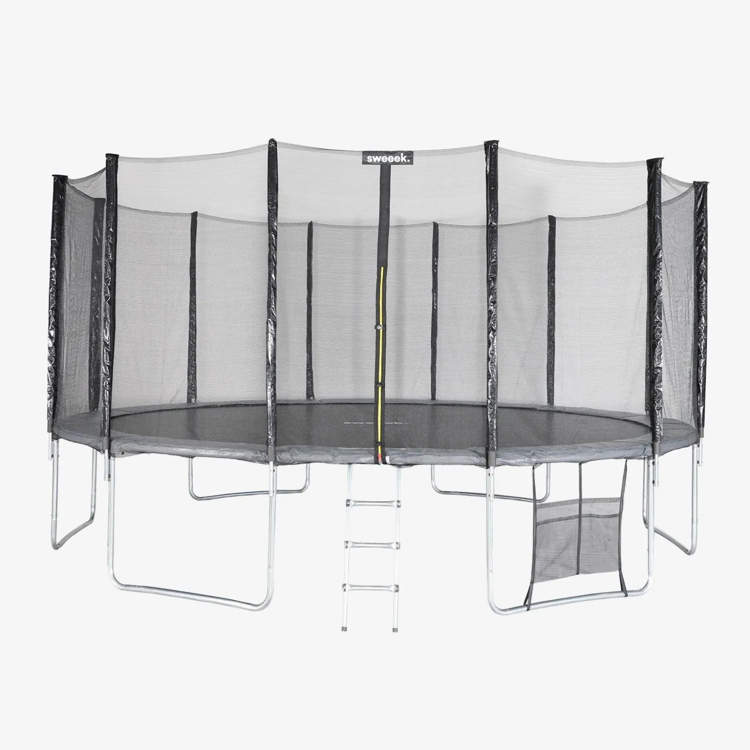 Trampolin 490 cm mit Sicherheitsnetz und Zubehörset