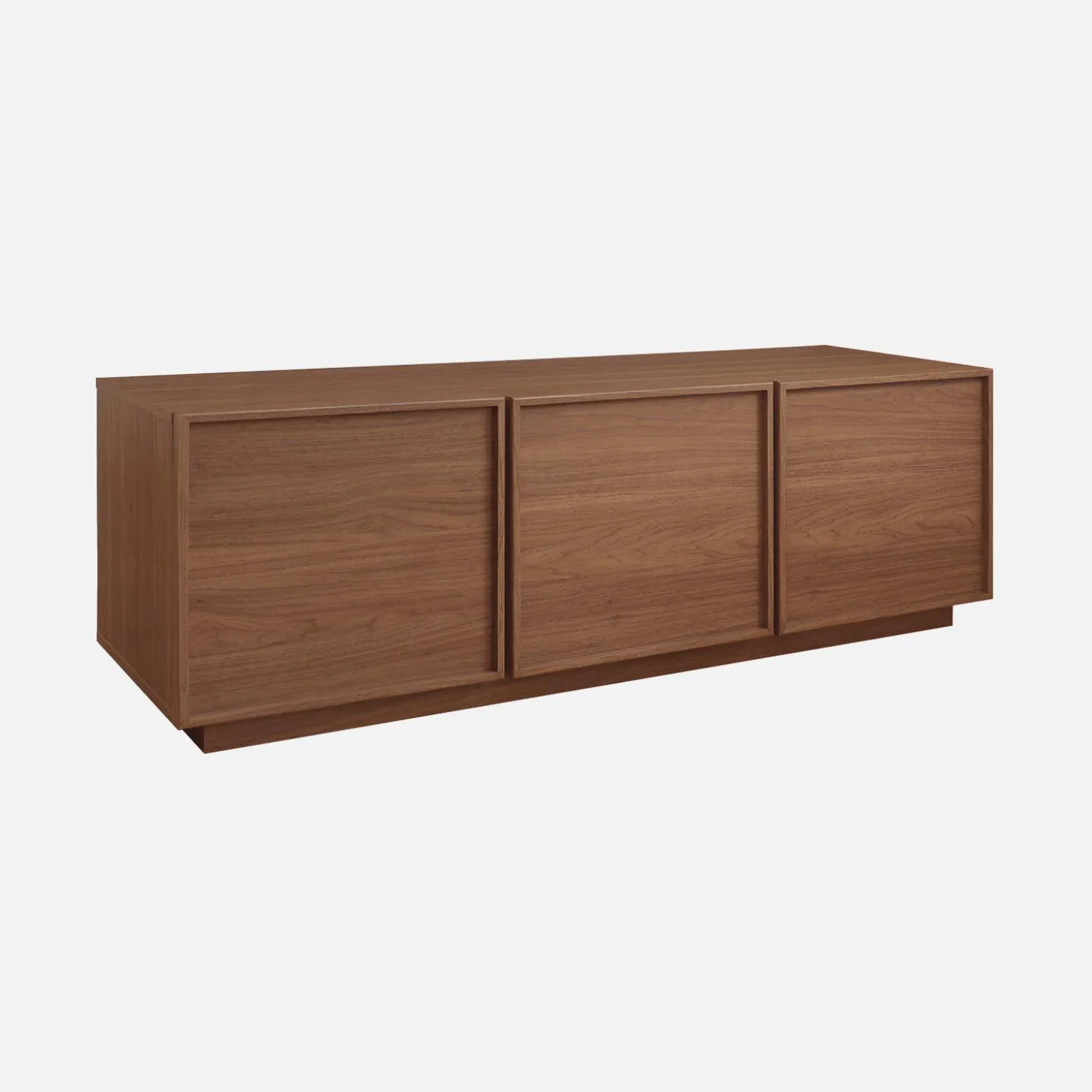 TV-Möbel Holzdekor 3 Türen 140 cm