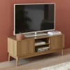 TV-Möbel Holzdekor 2 Türen L 120 cm