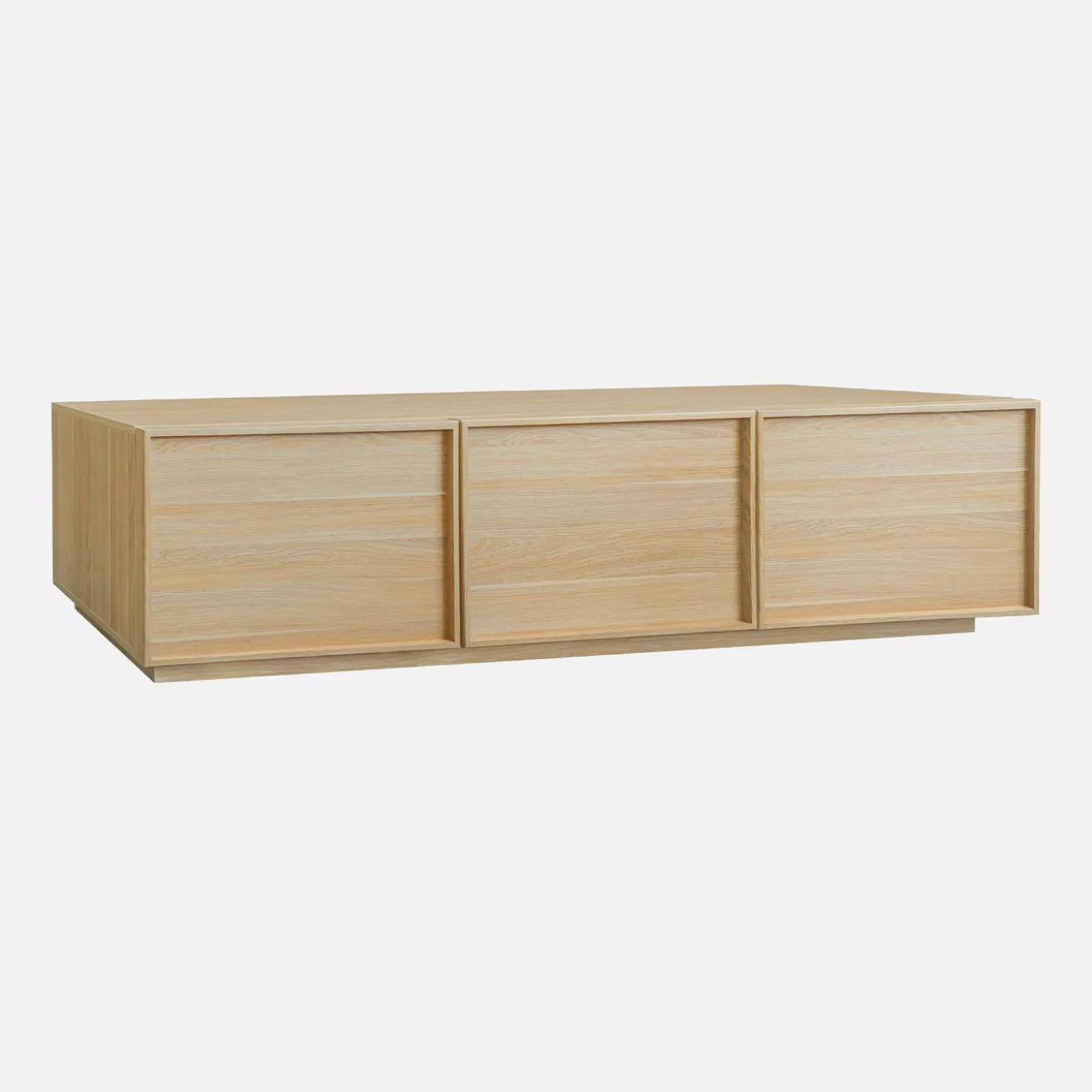 TV-Möbel mit Holzoptik 3 Türen 180 cm
