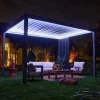 Vertikale Lamellenwand 100cm für Pergola Triomphe