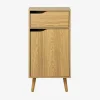 Vintage-Badezimmerschrank mit Holzdekor