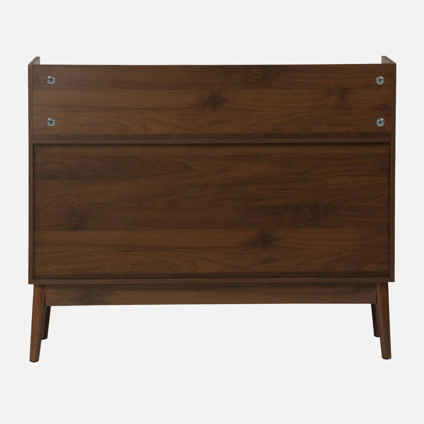 Vintage-Möbel für Schallplatten mit Holzdekor