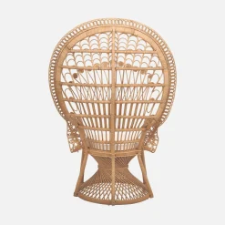 Vintage-Sessel aus Rattan
