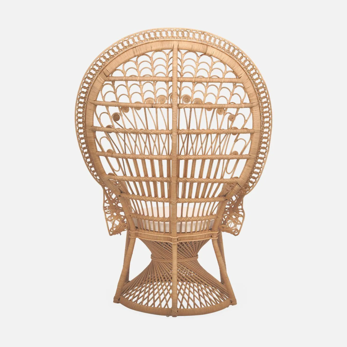 Vintage-Sessel aus Rattan