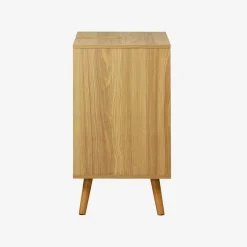 Vintage-Waschbeckenunterschrank mit Holzoptik