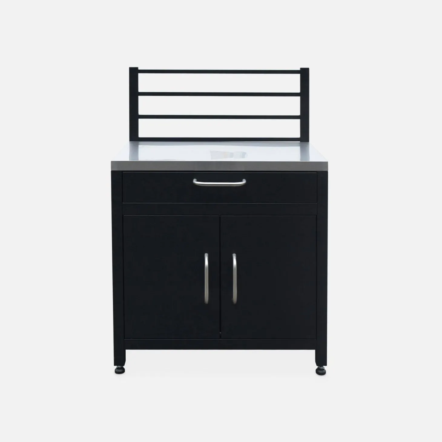 Vollständige Außenküche 7 Elemente + Gasgrill + Schutzhülle