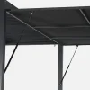 Vordach 4m für Pergola Palace Aluminium und Textilene