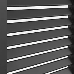 Wand Pergola mit Lamellendach Triomphe 3x4m + 3 Lamellenwände 130 cm