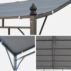 Wand-Pergola 3x2,5 m