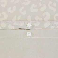 Wendebettwäsche-Set aus Polyester für 2 Personen mit Leopardenmuster